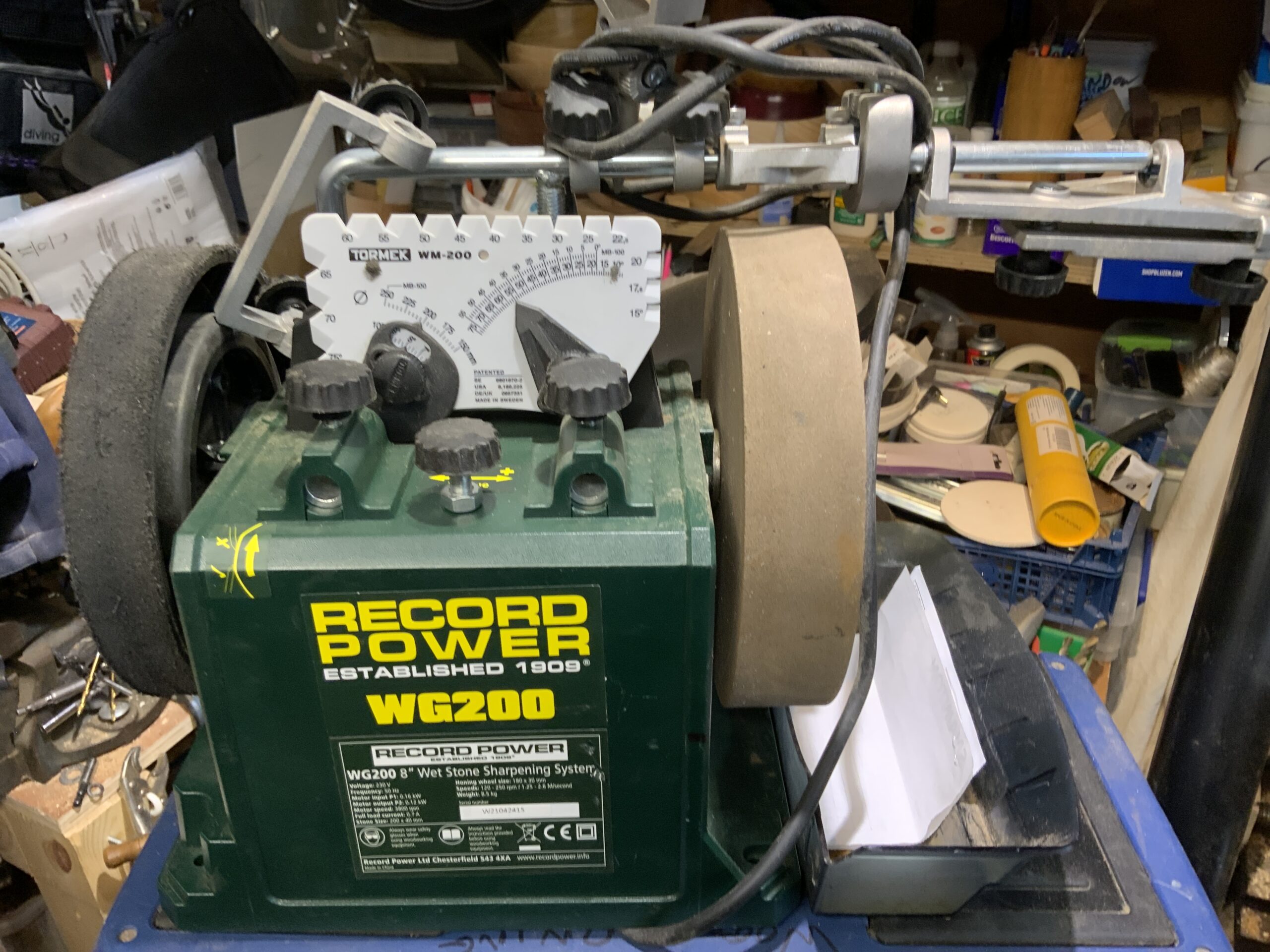 Record power WG200 Woodturning Zoom