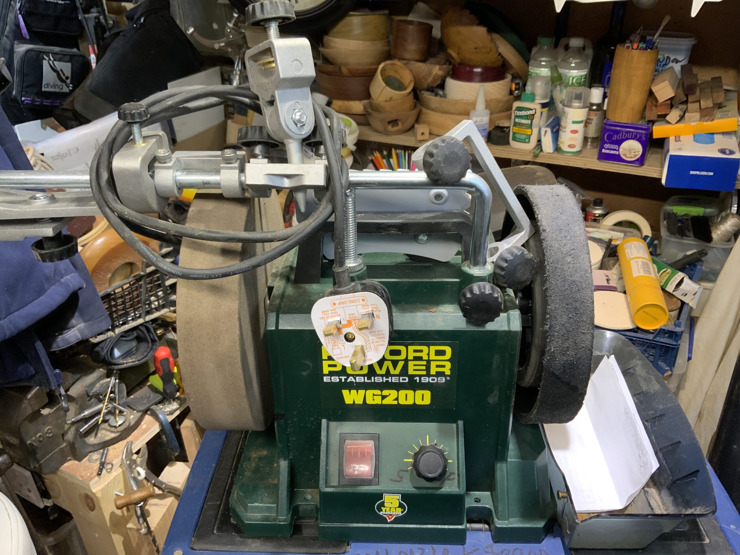 Record power WG200 Woodturning Zoom